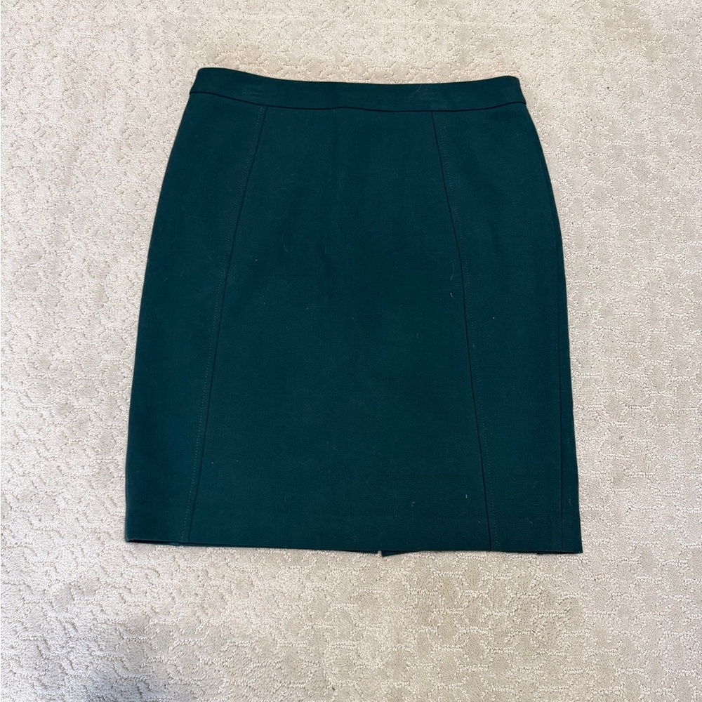 Halogen Dark Green Pencil Skirt Sise 10